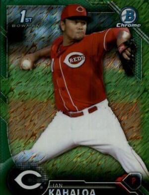 Ian Kahaloa [Green Shimmer Refractor] #BCP-54