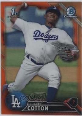 Jharel Cotton [Orange Refractor] #BCP-26