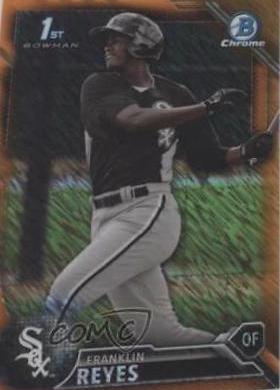 Jomar Reyes [Orange Shimmer Refractor] #BCP-12