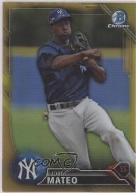 Jorge Mateo [Gold Refractor] #BCP-94