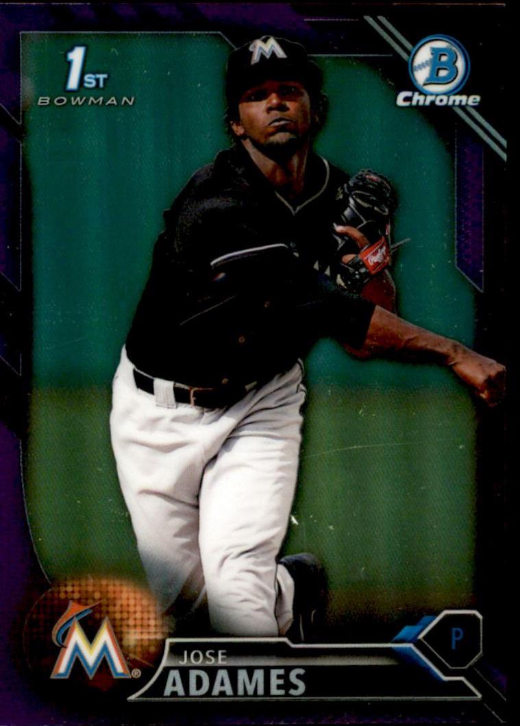 Jose Adames [Purple Refractor] #BCP-220