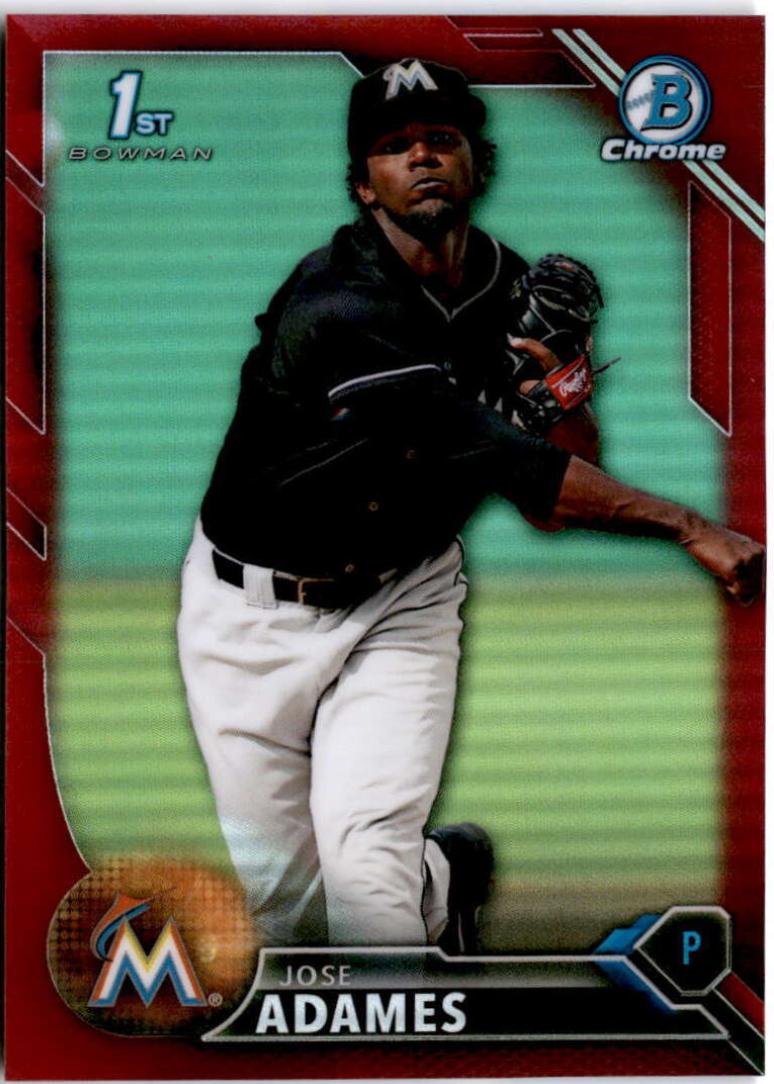 Jose Adames [Red Refractor] #BCP-220