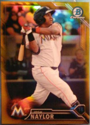 Josh Naylor [Gold Refractor] #BCP-67