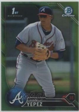 Juan Yepez [Green Refractor] #BCP-29