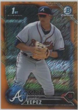 Juan Yepez [Orange Shimmer Refractor] #BCP-29