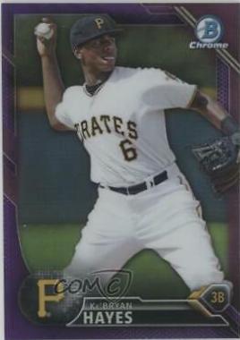 Ke'Bryan Hayes [Purple Refractor] #BCP-85