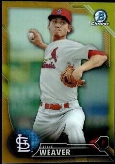 Luke Weaver [Gold Refractor] #BCP-141