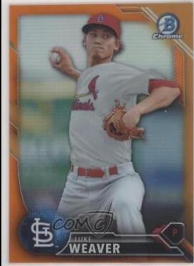 Luke Weaver [Orange Refractor] #BCP-141