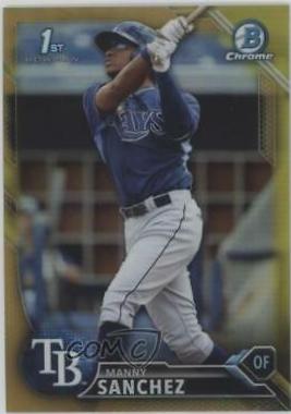 Manny Sanchez [Gold Refractor] #BCP-28