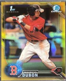Mauricio Dubon [Gold Refractor] #BCP-42