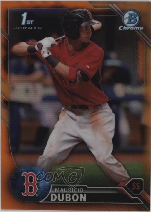 Mauricio Dubon [Orange Refractor] #BCP-42