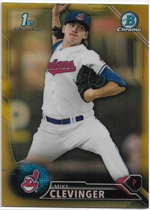 Mike Clevinger [Gold Refractor] #BCP-52