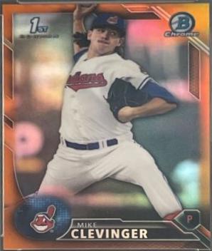 Mike Clevinger [Orange Refractor] #BCP-52