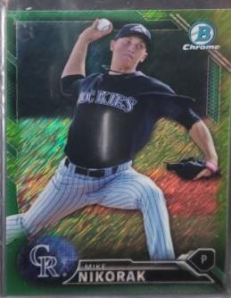 Mike Nikorak [Green Shimmer Refractor] #BCP-81