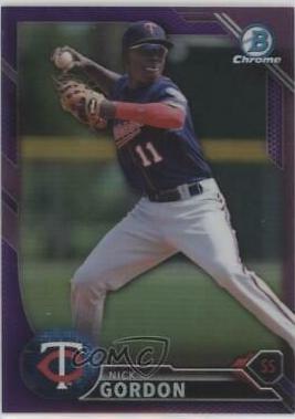 Nick Gordon [Purple Refractor] #BCP-97