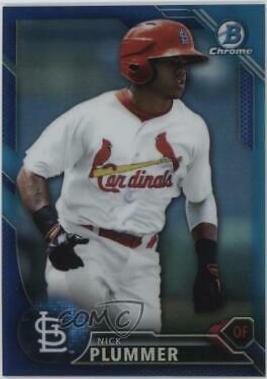Nick Plummer [Blue Refractor] #BCP-77