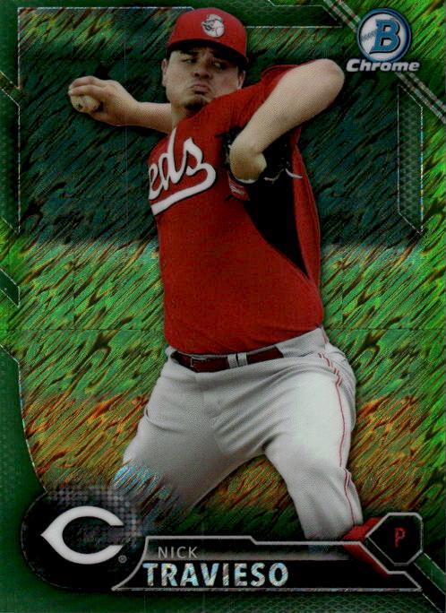 Nick Travieso [Green Shimmer Refractor] #BCP-149
