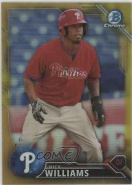 Nick Williams [Gold Refractor] #BCP-105