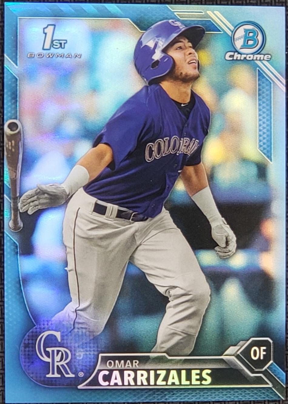 Omar Carrizales [Light Blue Refractor] #BCP-58