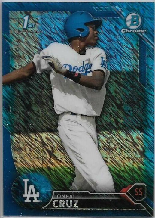 Oneal Cruz [Blue Refractor] #BCP-204