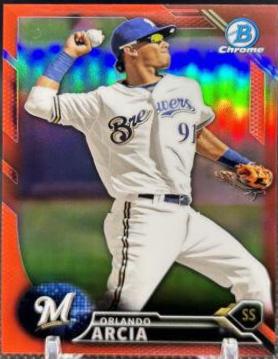 Orlando Arcia [Red Refractor] #BCP-2