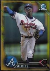 Ozzie Albies [Gold Refractor] #BCP-110
