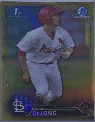 Paul DeJong [Gold Refractor] #BCP-43