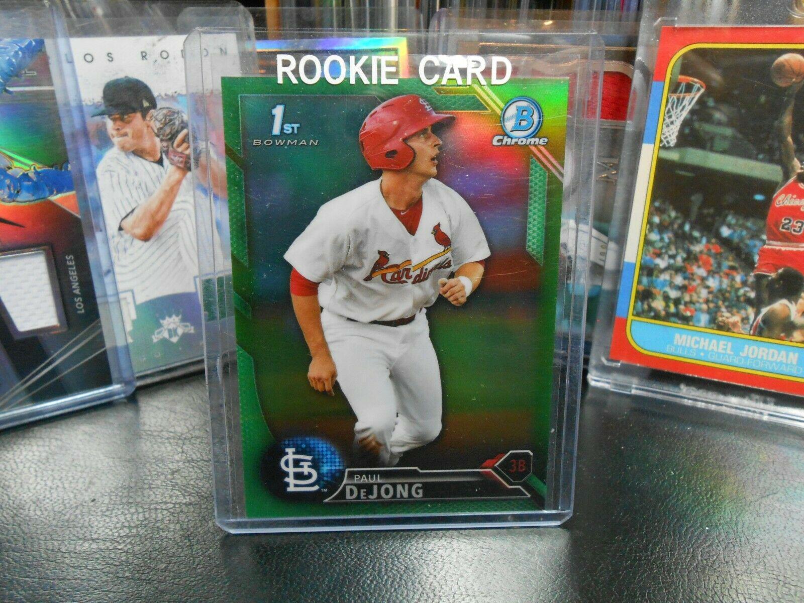 Paul DeJong [Green Refractor] #BCP-43