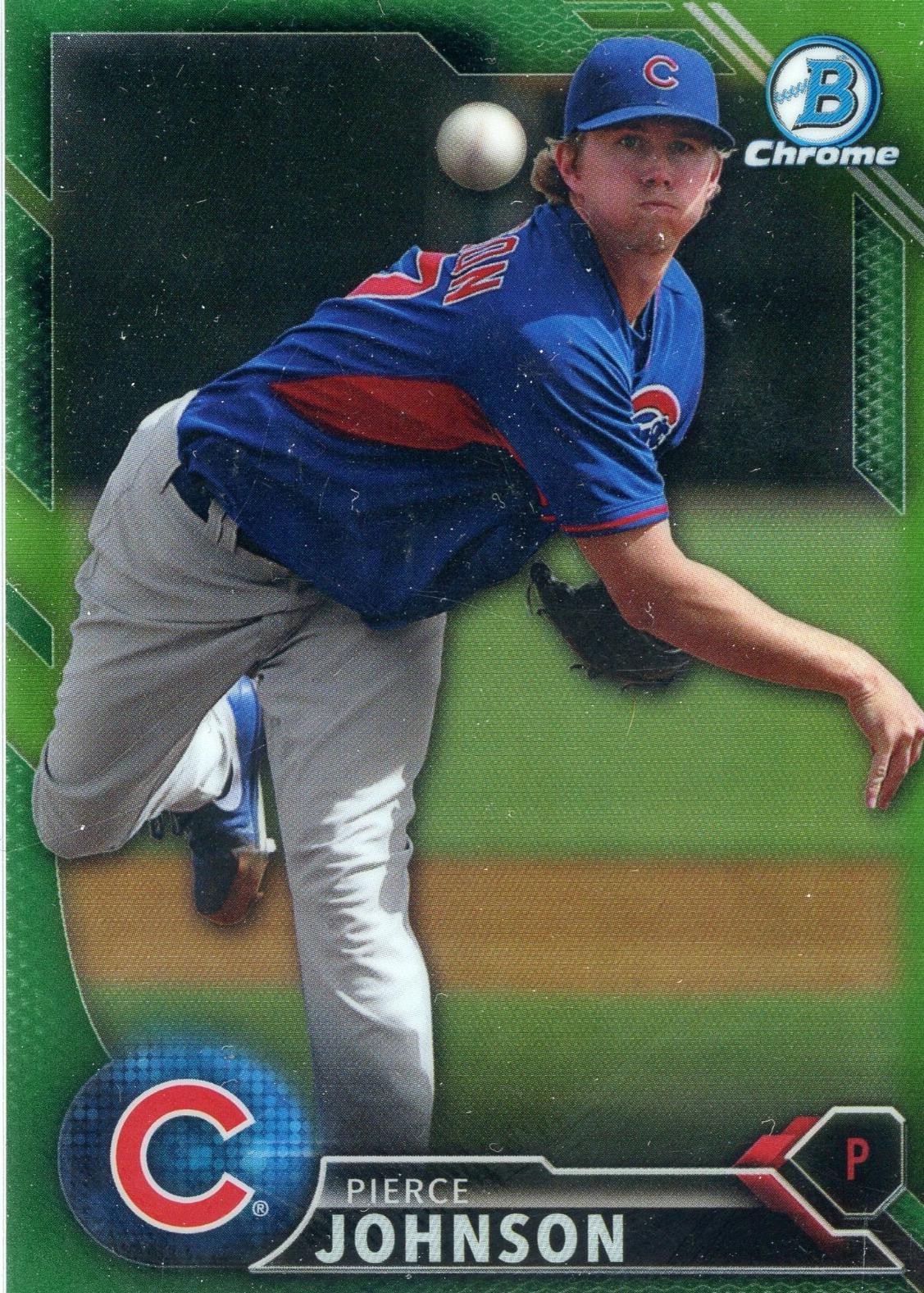 Pierce Johnson [Green Refractor] #BCP-116