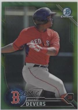 Rafael Devers [Green Refractor] #BCP-109