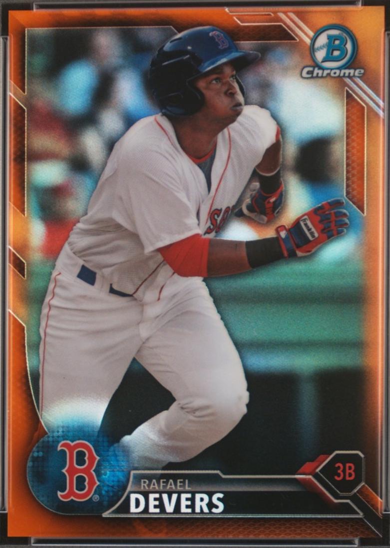 Rafael Devers [Orange Refractor] #BCP-109
