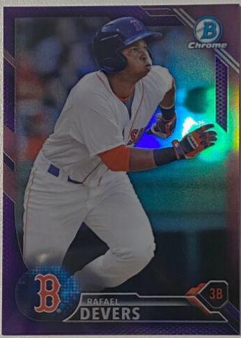 Rafael Devers [Purple Refractor] #BCP-109