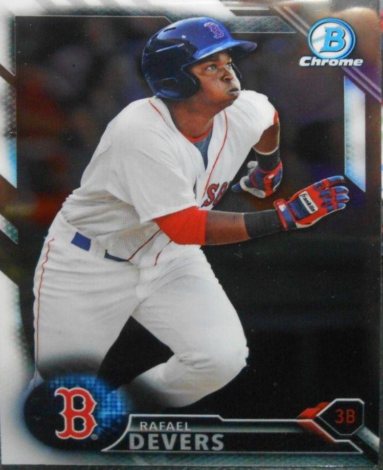 Rafael Devers [Red Refractor] #BCP-109