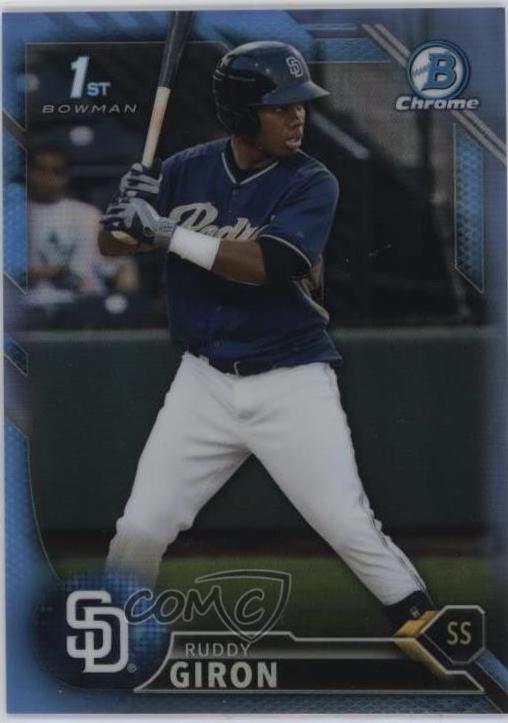 Ruddy Giron [Light Blue Refractor] #BCP-20