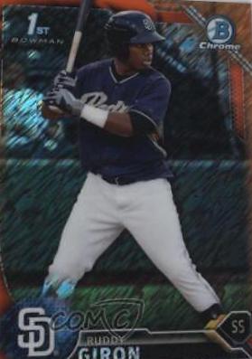 Ruddy Giron [Orange Shimmer Refractor] #BCP-20