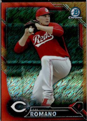 Sal Romano [Orange Shimmer Refractor] #BCP-33
