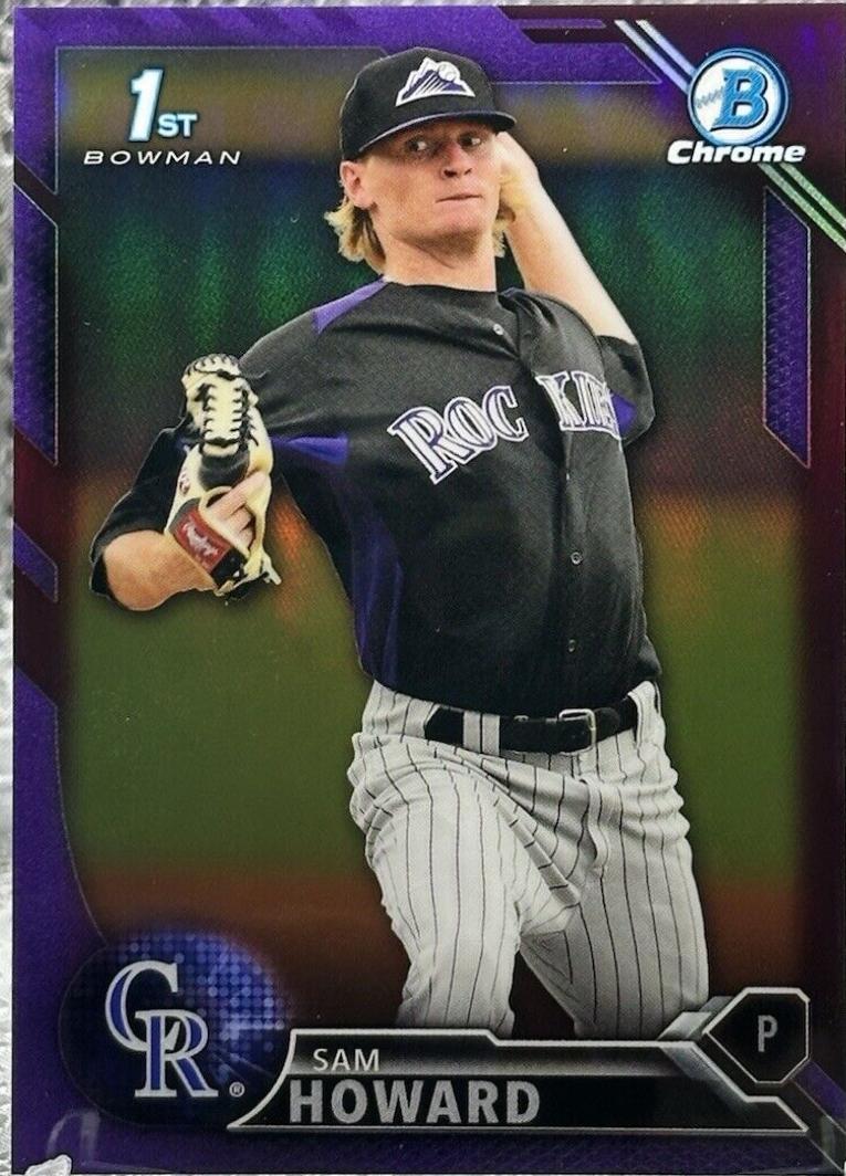 Sam Howard [Purple Refractor] #BCP-158