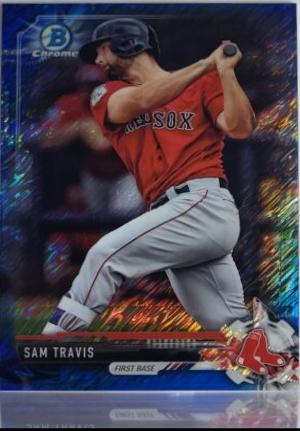 Sam Travis [Blue Refractor] #BCP-229