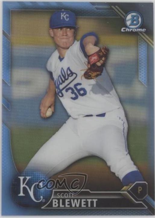 Scott Blewett [Light Blue Refractor] #BCP-126