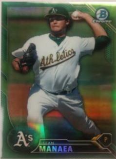 Sean Manaea [Green Refractor] #BCP-130