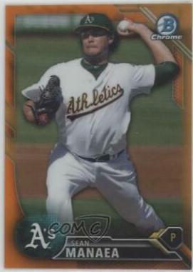Sean Manaea [Orange Refractor] #BCP-130