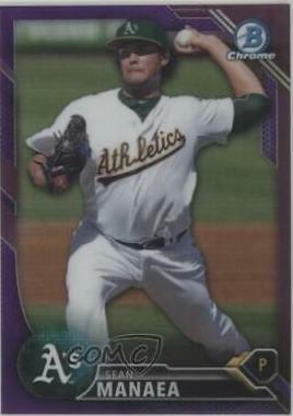 Sean Manaea [Purple Refractor] #BCP-130