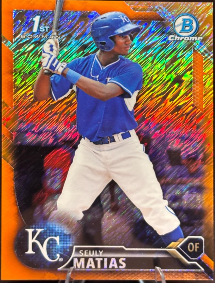 Seuly Matias [Orange Shimmer Refractor] #BCP-15