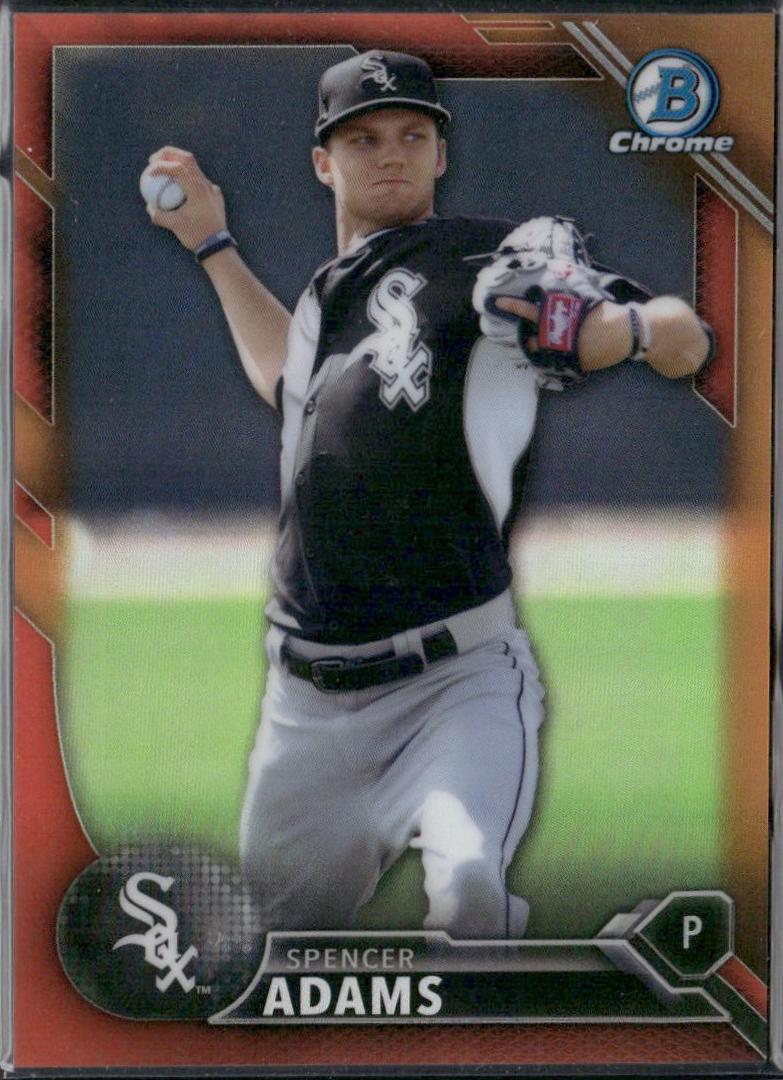 Spencer Adams [Orange Refractor] #BCP-190