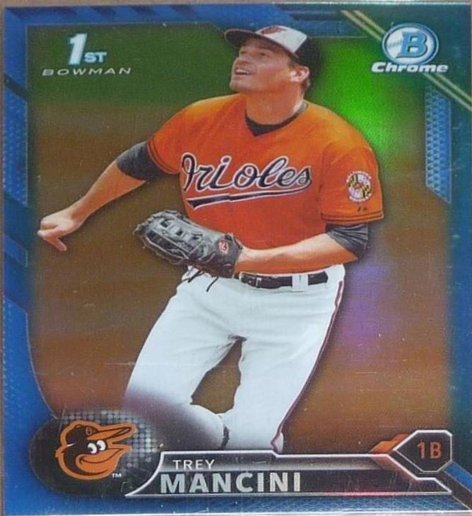 Trey Mancini [Blue Refractor] #BCP-38