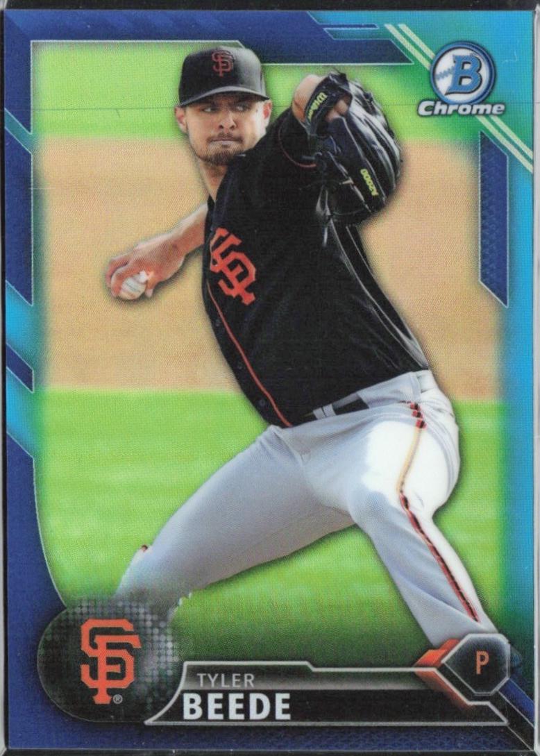 Tyler Beede [Blue Refractor] #BCP-211