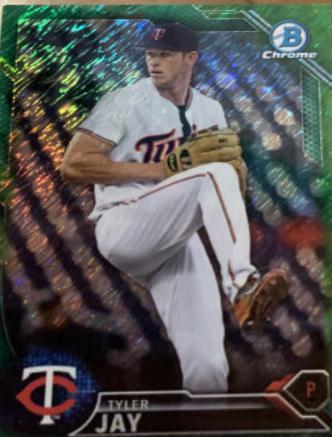 Tyler Jay [Green Shimmer Refractor] #BCP-61