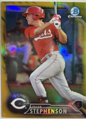 Tyler Stephenson [Gold Refractor] #BCP-66