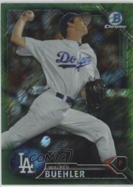 Walker Buehler [Green Shimmer Refractor] #BCP-78