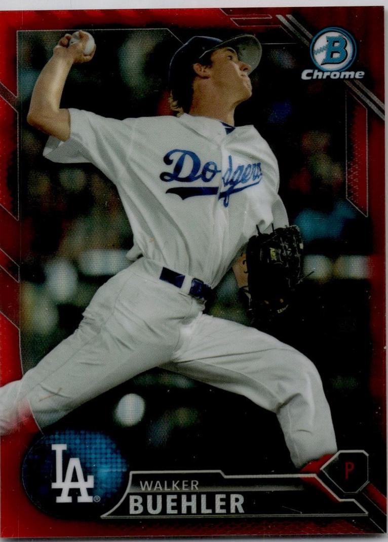 Walker Buehler [Red Refractor] #BCP-78